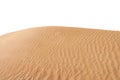 Big hot sand dune on background Royalty Free Stock Photo