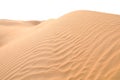 Big hot sand dune on background Royalty Free Stock Photo