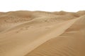 Big hot sand dune on background Royalty Free Stock Photo