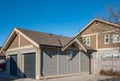 Big house with garage and backyard. Wide garage with double door and driveway. Perfect neighborhood. Houses in suburb