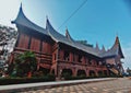 The big house is the landmark from west sumatera Royalty Free Stock Photo