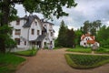 Big House in Polenov's memorial estate in Tula region, Russia