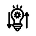 Big idea Isolated Vector icon which can easily modify or edit Royalty Free Stock Photo