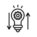 Big idea Isolated Vector icon which can easily modify or edit Royalty Free Stock Photo