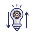 Big idea Isolated Vector icon which can easily modify or edit Royalty Free Stock Photo