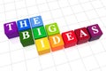The big ideas in colour Royalty Free Stock Photo