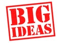 BIG IDEAS Royalty Free Stock Photo