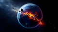 Big impact into Earth, Destroy the world, Apocalypse