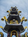 Big incense burners in Nanshan tourist attraction, Bronze Buddha Statue