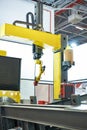 Big industrial welding robotic system