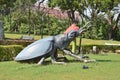 Big insect statue at NTR garden, Hyderabad