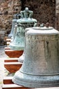 Big iron bells at the basilica of Esztergom, Hungary