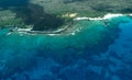 Big Island aerial shot - beach