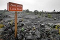 Big Island Hawaii Lava flowvolcanro eruption