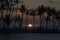 Big Island Sunset Royalty Free Stock Photo