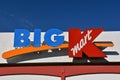 Big Kmart store logo sign