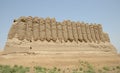 Big Kyz Kala fortress, Merv, Turkmenistan. Royalty Free Stock Photo