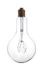 Clear light bulb Royalty Free Stock Photo