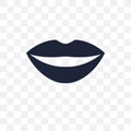 Big Lips transparent icon. Big Lips symbol design from Human Bod