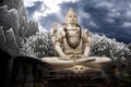 Big Lord Shiva statue in Bangalore Royalty Free Stock Photo