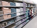 Big Lots 2018 retail discount store interior bath towels