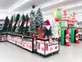 Big Lots Store Gets Ready for the Christmas Season