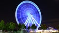 Big luminous wheel