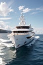 Big luxury motor yacht, mega yacht, super yacht