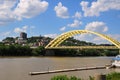 Big Mac Bridge On The Ohio River Royalty Free Stock Photo