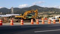 Machinery in a highway