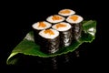 Big maki sushi Royalty Free Stock Photo