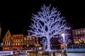 Big Market Square during christmas Royalty Free Stock Photo
