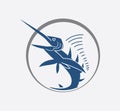 Big marlin fish Royalty Free Stock Photo