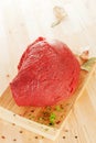 Big meat piece. Royalty Free Stock Photo