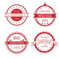 Big mega sale Christmas Ball Sticker tags