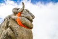 The Big Merino is a 15.2 metres tall concrete merino ram statue, standing as monument to local wool industry.