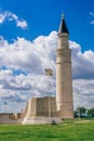 Big Minaret of Ruins of Cathedral Mosque.