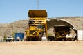 Mining Dump Truck Maintenance Royalty Free Stock Photo