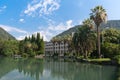 Big monastic pond at New Athos Abkhazia