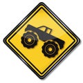 Big monster truck Royalty Free Stock Photo