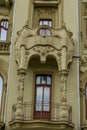 Big Moscow hotel building  in Odessa, Ukraine. Royalty Free Stock Photo