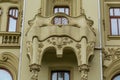 Big Moscow hotel building  in Odessa, Ukraine. Royalty Free Stock Photo