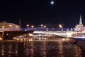 Big Moskvoretsky Bridge Royalty Free Stock Photo