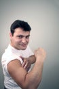 Big muscles Royalty Free Stock Photo