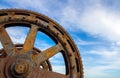 Big and Old Machinery Gears Royalty Free Stock Photo