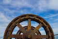 Big and Old Machinery Gears Royalty Free Stock Photo