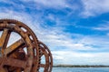 Big and Old Machinery Gears