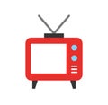 Big old television Royalty Free Stock Photo