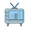 Big old television Royalty Free Stock Photo