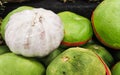 Big orange fruit or pomelo in supermarket. Fresh and healthy fruit. Royalty Free Stock Photo